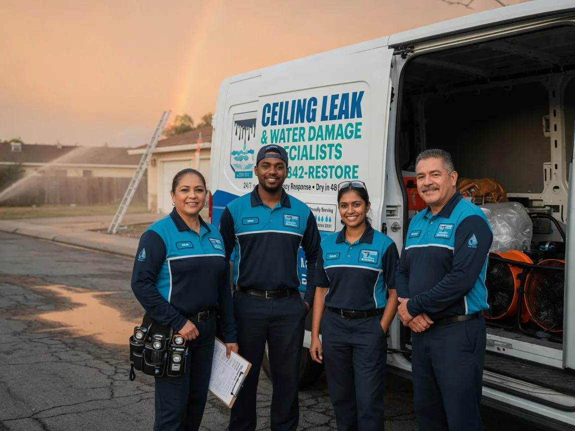 Ceiling Leak Cleanup company in Rock City, IL